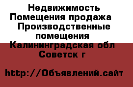 Недвижимость Помещения продажа - Производственные помещения. Калининградская обл.,Советск г.